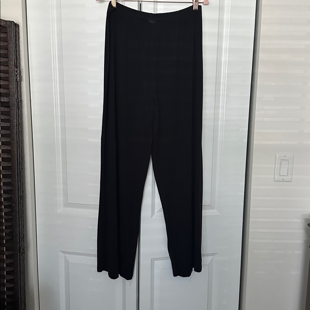 Comfy USA Black Wide Leg Pants L